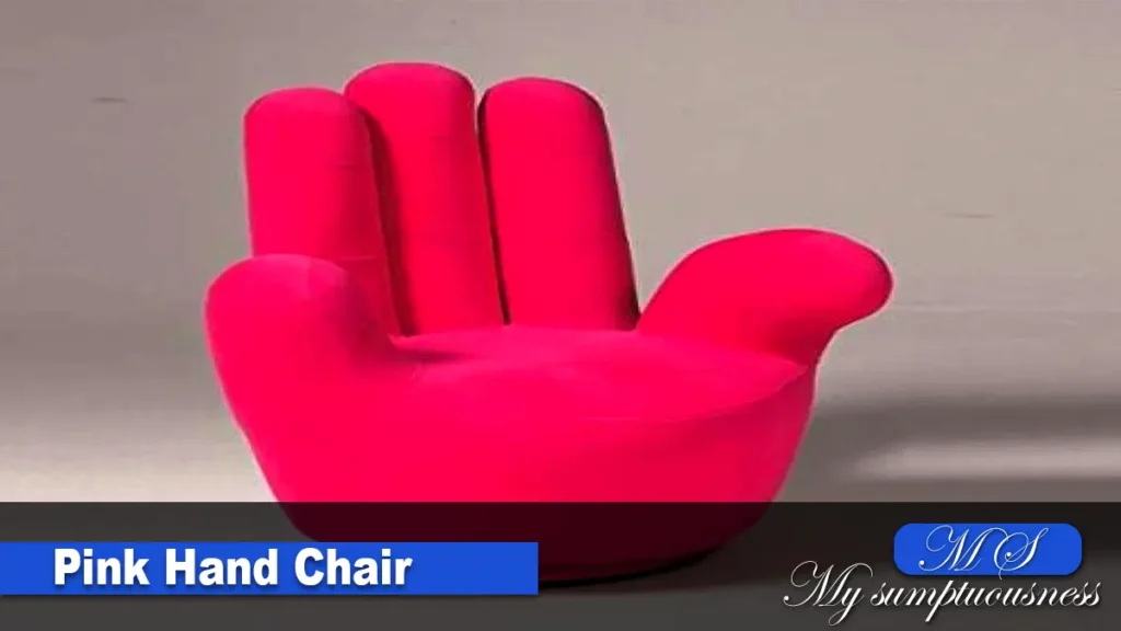 Pink Hand Chair