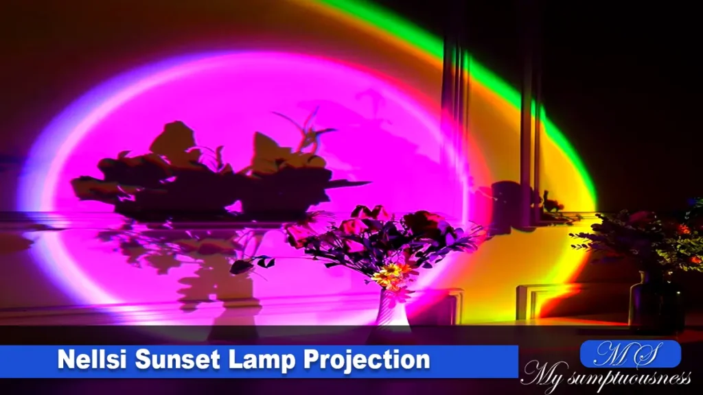 Nellsi Sunset Lamp Projection