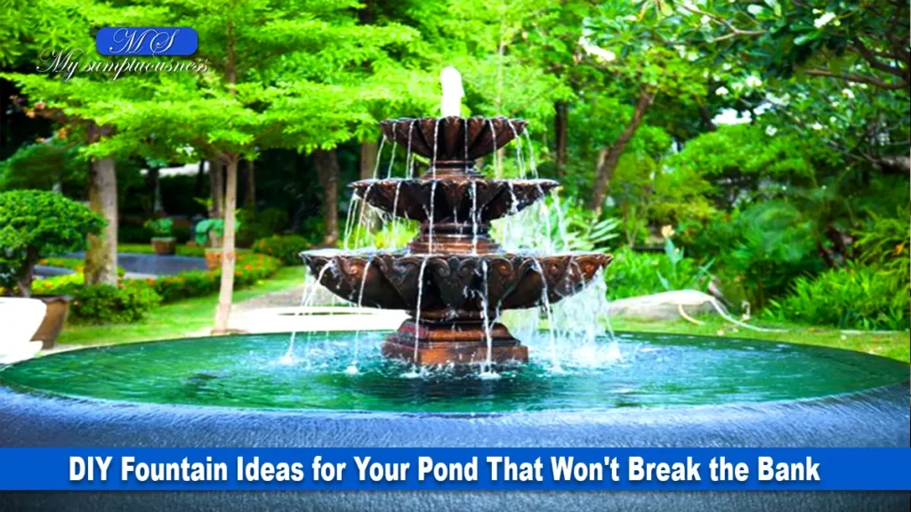 DIY Fountain Ideas