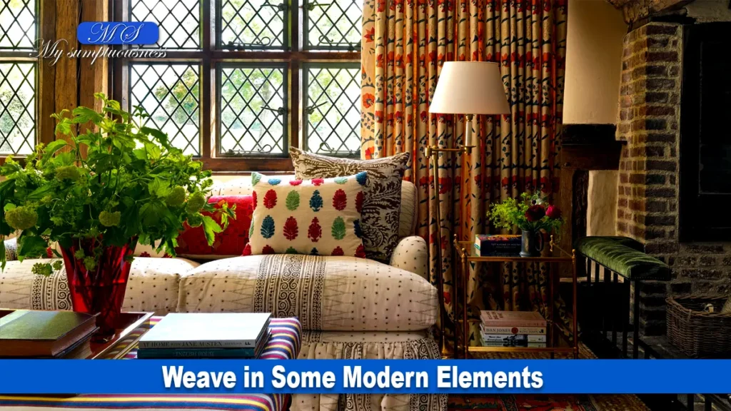 Weave in Some Modern Elements