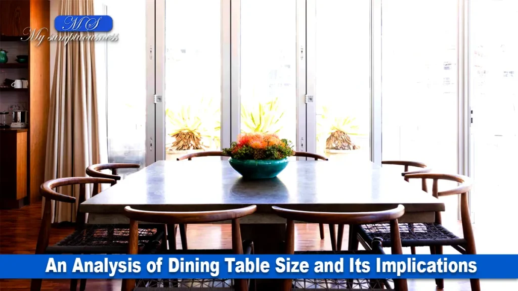 Dining Table Size