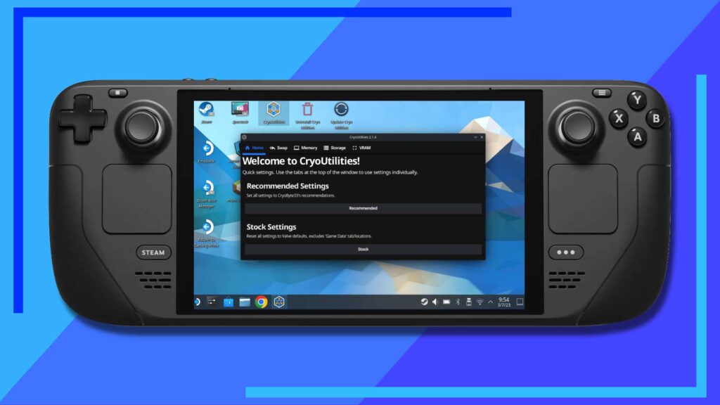 Cryoutilities Steam Deck